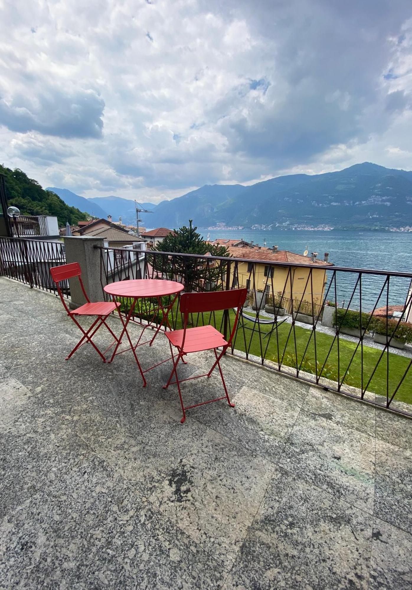Апартаменти Maddalena Lake Como View Terraces Леццено Екстер'єр фото